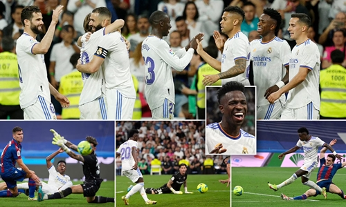 Real Madrid 6-0 Levante: Khẳng định sức mạnh nhà tân vô địch

